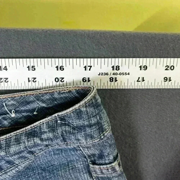 Rafaella Straight Leg jeans women’s 16 plus size Faded Denim blue Y2K 90s 0643 - Picture 3 of 9